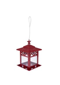 Distributeur de nourriture pour oiseaux lanterne TIAKI 20x20x30 cm oiseau