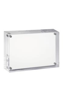 1 Magnetische fotolijstjes, transparant 90 x 130 mm | 30 mm, acryl (PMMA)