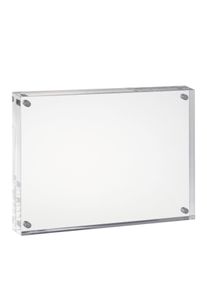 1 Magnetische fotolijstjes, transparant 120 x 160 mm | 16 mm, acryl (PMMA)