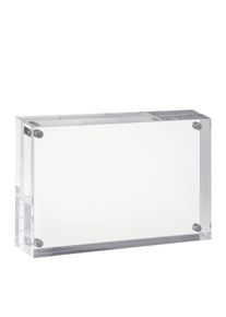 1 Magnetische fotolijstjes, transparant 100 x 150 mm | 30 mm, acryl (PMMA)