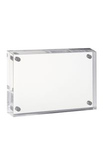 1 Magnetische fotolijstjes, transparant A7 - 74 x 105 mm | 16 mm, acryl (PMMA)
