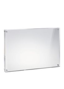 1 Magnetische fotolijstjes, transparant A4 - 210 x 297 mm | 16 mm, acryl (PMMA)