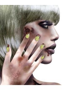 Widmann Scary horror fingernails for women