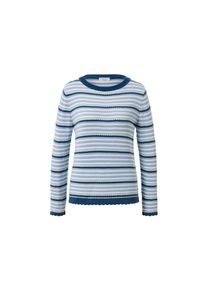 Tchibo - Sweter z delikatnej dzianiny - dla pań - rozmiar M 40/42 - kolor: zielony/niebieski