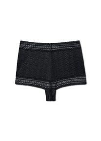 Tchibo - Figi z koronki - dla pań - rozmiar XS 32/34 - kolor: czarny