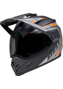 Bell MX-9 Adventure MIPS Mesa, kask przygodowy , kolor: Matowy Czarny/Szary/Pomarańczowy , rozmiar: L