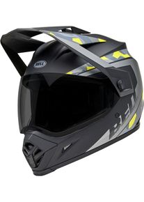 Bell MX-9 Adventure MIPS Mesa, adventure helmet , color: Matt Black/Grey/Neon-Yellow , size: XL