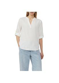 s.Oliver, Damen, Klassische Bluse mit Turn-up, WHITE, 36, WHITE, Bluse von s.Oliver