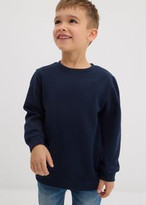 Sweater van zachte katoenmix (set van 2) - blauw - maat 116/122 - met katoen - bonprix