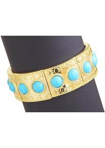 Widmann Cleopatra armbånd guld-turkis