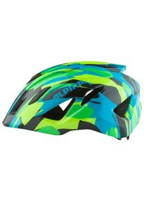 Alpina Kid's Pico Bike helmet Kids (50-55 cm, green/blue)