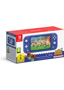 Nintendo Switch Lite + Animal Crossing: New Horizons Bundle, Spielkonsole, Blau