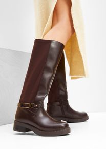 Weitschaftstiefel, braun, Gr&ouml;&szlig;e 41, Vegan, bonprix