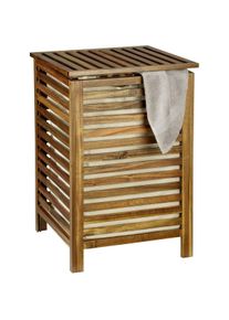 Wenko Kôš na špinavú bielizeň z akácie Fondi 56 l