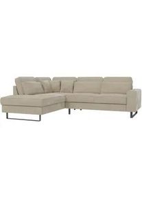 S-Style Möbel Ecksofa Zuri Beige Samt , Textil , Echtholz,Buche, Birke , Füllung: Silikon,Silikon , L-Form, Eckteil,L-Form , 290x231 cm , Blauer Engel, FSC Mix, Oeko-Tex®, Hergestellt in Europa , Wohnzimmer, Sofas & Couches, Wohnlandschaften, Ecksofas