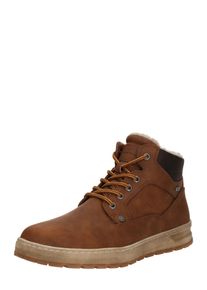 Tom Tailor Botas com atacadores em castanho Tamanho 45 Simples