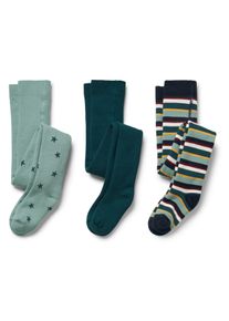Tchibo - 3 Kinder-Frottee-Thermostrumpfhosen - Baby - Gr. 86/92 - dunkelblau