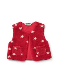 Tchibo - Kinder-Teddyweste - Mädchen - Gr. 110/116 - creme