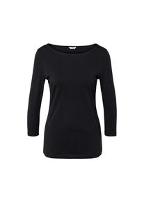 Tchibo - Shirt mit 3/4-Arm - Damen - Gr. XL - schwarz