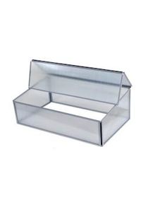 Serra in Policarbonato Slide and Grow per Giardino Orto Balcone 97 x 57 x h28/37 cm. MADE IN EUROPE