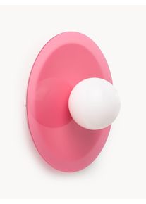 Reflektor ścienny i sufitowy Starling Różowy Szkło Ø 33 x G 14 cm | Westwing Collection