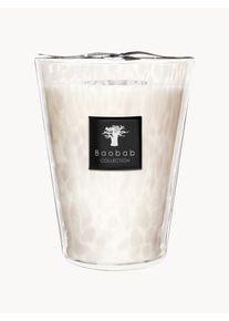 Baobab COLLECTION Scented Candle White Pearls (Orchid, Freesia & Musk) White Glass Ø 19 x H 24 cm