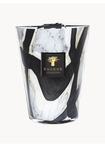 Baobab COLLECTION Duftlys Sten (Læder, Rose, Blomme) Sort Glas Ø 19 x H 24 cm
