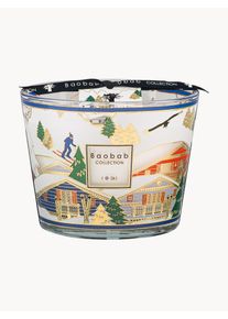 Baobab COLLECTION Duftlys I Love Ski (Figenblad, Iris, Moskus) Farverig Glas Ø 13 x H 10 cm