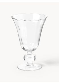 Copos de vinho artesanais Tulya, conjunto de 4 Transparente Vidro Ø 11 x Alt 16 cm, 330 ml | Westwing Collection