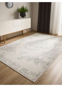 benuta Basic Teppe Sia Cr&egrave;me/Taupe 80x150 cm Vintage