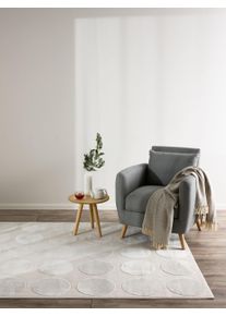 benuta Basic Teppe Claire Cr&egrave;me 120x170 cm Sammendrag,Geometrisk