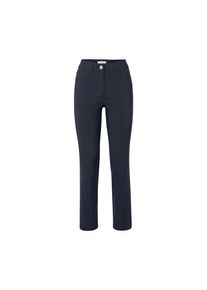 Tchibo - Spodnie z bengaliny - dla pań - rozmiar 50 - kolor: niebieski