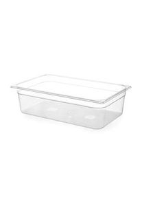 Contenedor Hendi GN1/1 de 21 litros y transparente fabricado en policarbonato