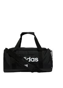 adidas Performance Torba sportowa 'Linear Duffel Bag' dla mężczyzn czarny / biały Rozmiar One Size