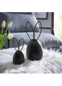 Hase "Black", 2er Set