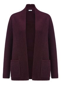 Peter Hahn - Strickjacke, rot, Gr. 38, Schurwolle