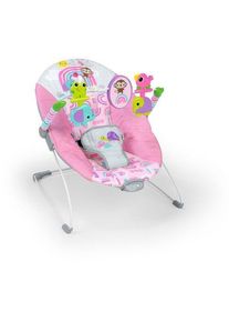 Bright Starts Pink Paradise Tragbare Babywippe | pink