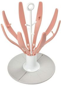 Béaba Béaba faltbares Abtropfgestell for Babyflaschen | pink