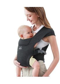 Momtory Babytrage for Neugeborene | hellgrau