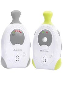 badabulle Baby Online Babyphone mit Nachtlicht | white