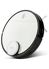 Medion , Saugroboter »mit Wischfunktion MD 20040 X40 SW« App und Alexa Steuerung, Betriebszeit bis zu 110 min , weiß/schwarz