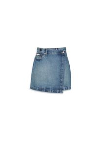 Calvin Klein Jeans, Damen, Jeansrock &raquo;DENIM MINI WRAP SKIRT&laquo; Figurbetont, COLD SPRINGS, 33, COLD SPRINGS, Rock von Calvin Klein Jeans Womanswear