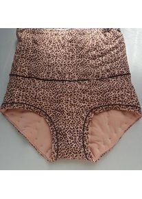 Handmake Cotton Blended Briefs High Waist Warm Panties Sleek Proof Thick Puffy Soft Big Shape ABDL Couple Underpants