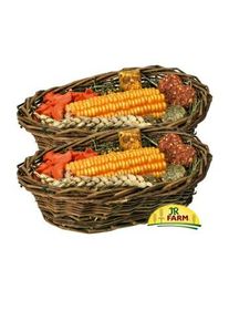 JR FARM Panier pour rongeurs 2x350 g