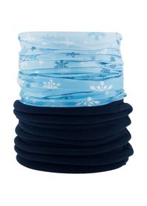 P.A.C. Kids Recycling Fleece Tube scarf Kids (One Size, blue)