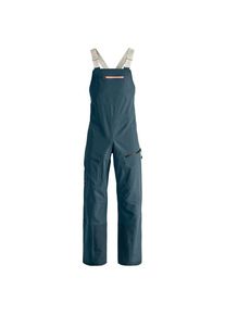 Ortovox Women's Ravine Plus 3L Bib Pants Ski trousers Women (M, blue)