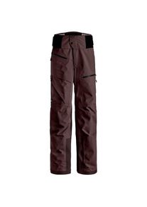 Ortovox Women's Ravine Plus 3L Pants Ski trousers Women (L, brown)
