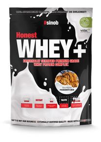 #sinob Honest Whey+, 820 g Beutel, Franzbrötchen