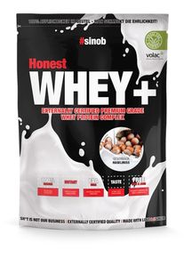 #sinob Honest Whey+, 820 g Beutel, Haselnuss