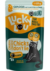 Lucky Lou Lifestage Senior Nassfutter, Geflügel, 16x125g